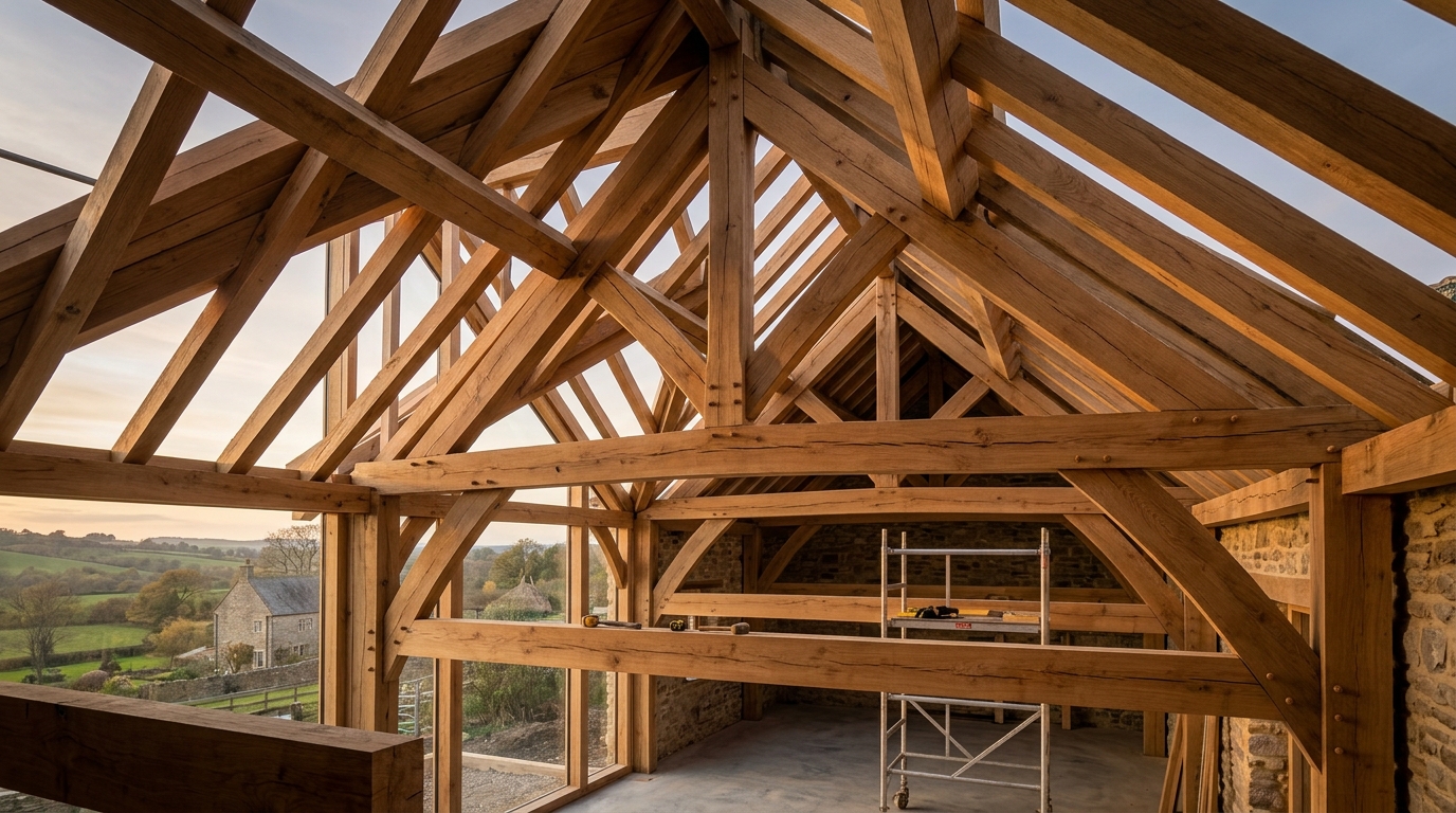 Master Timber Frame & Structural Joinery Craftsmanship